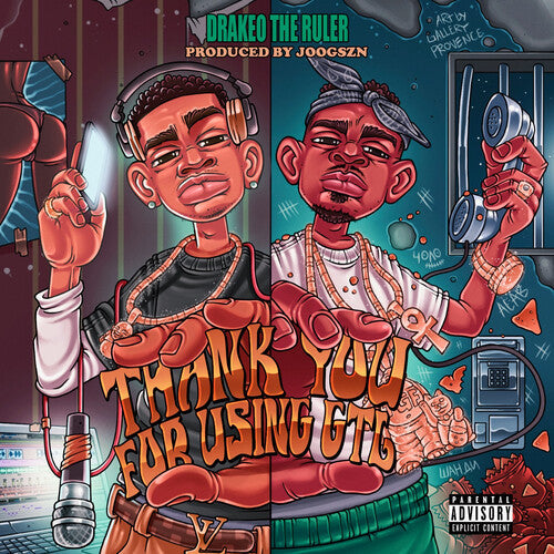 Drakeo The Ruler - Thank You For Using GTL [2LP Green/Blue] { vinyl }