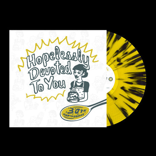 Various Artists - Hopelessly Devoted to You: 30th Anniversary (Various Artists) Yellow/Black Splatter