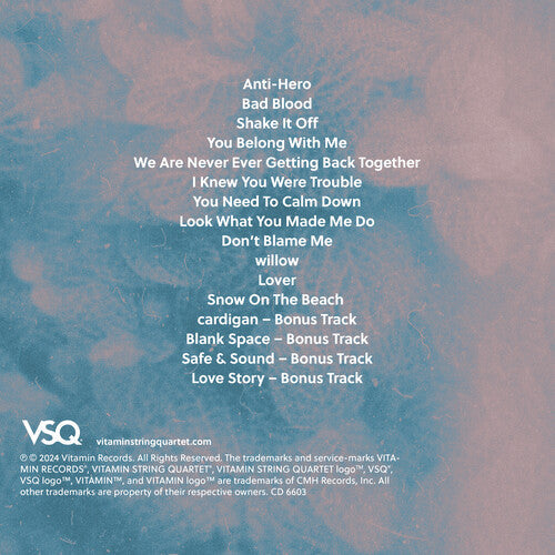 Vitamin String Quartet - Vsq Performs Taylor Swift { vinyl }