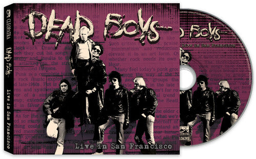 Dead Boys - Live in San Francisco { vinyl }