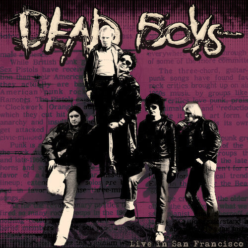 Dead Boys - Live in San Francisco - Purple Marble