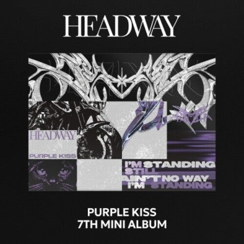 Purple Kiss - Headway - incl. 96pg Photobook, Envelope, 2 Stickers, Postcard, Unit Bookmark, Polaroid, Lyrics Poster + 2 Photocards { vinyl }