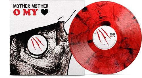 Mother Mother - O My Heart [Red & Black Marble] { vinyl }