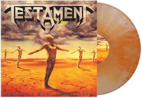 Testament - Practice What You Preach [Orange & Bone Swirl] { vinyl }