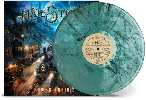 Majestica - Power Train [Trans Turquoise & Black Smoke] { vinyl }