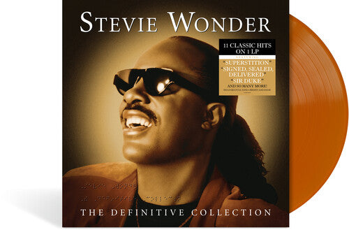 Stevie Wonder - Definitive Collection [Translucent Orange] { vinyl }