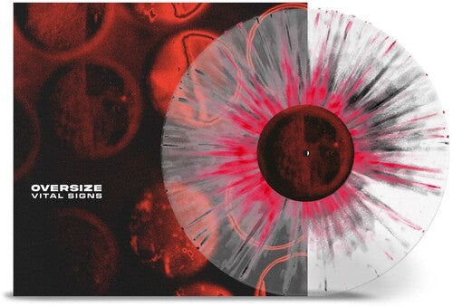 Oversize - Vital Signs [White/Red/Black Splatter] { vinyl }