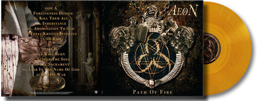 Aeon - Path Of Fire - 3mm Spinned Sleeve [Orange] { vinyl }