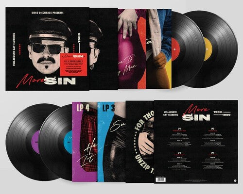 Disco Discharge Presents More Sin - Box Of Sin 2 / Various [4LP Set with Booklet] { vinyl }