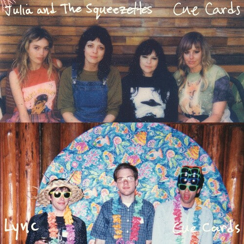 Julia & the Squeezettes & Lync - Cue Cards [Blue] { vinyl }