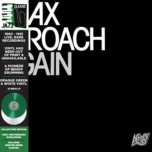 Max Roach - Again [2LP Opaque Green & White] { vinyl }