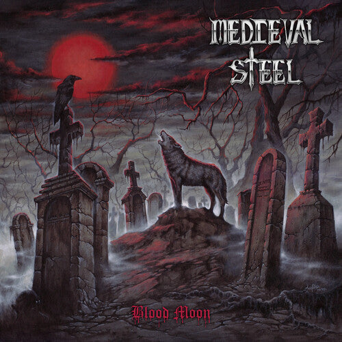 Medieval Steel - Blood Moon [Red & Black Splatter] { vinyl }