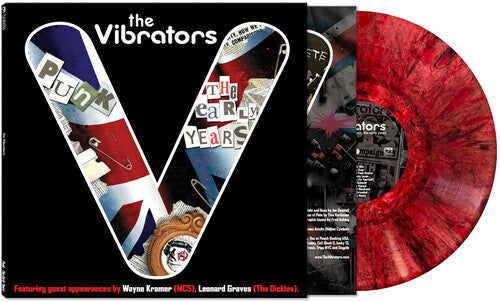 The Vibrators - Punk: The Early Years [Red & Black Marble] { vinyl }
