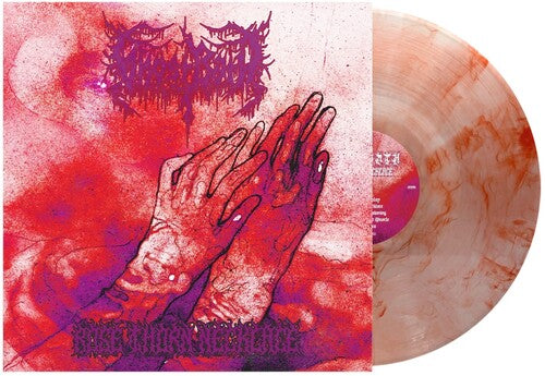 Ghost Bath - Rose Thorn Necklace [Red Swirl] { vinyl }