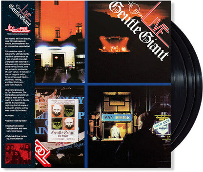 Gentle Giant - Playing the Fool: The Complete Live Experience [3LP] { vinyl }