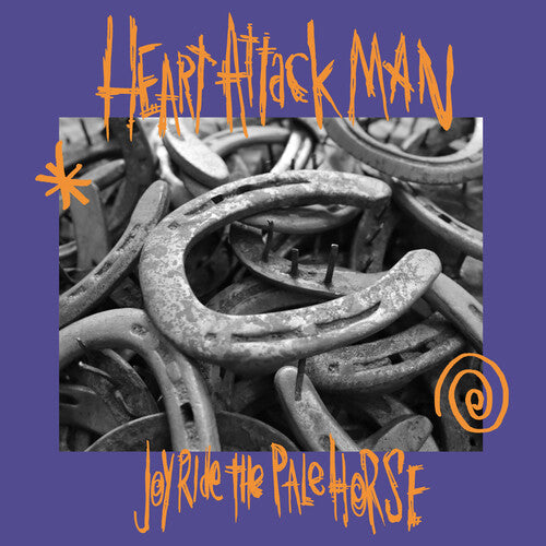 Heart Attack Man - Joyride the Pale Horse [Orange & Violet] { vinyl }