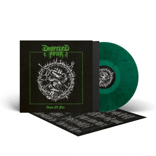 Deserted Fear - Veins of Fire [Green Marble] { vinyl }