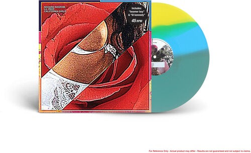 Lil Peep - California Girls (EP) [Green, Blue & Yellow] { vinyl }