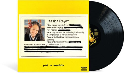 Jessie Reyez - Paid In Memories { vinyl }