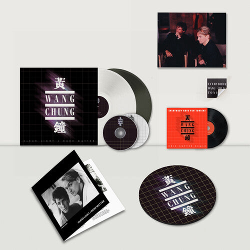 Wang Chung - Clear Light / Dark Matter - Clear White & Black Ice { vinyl }