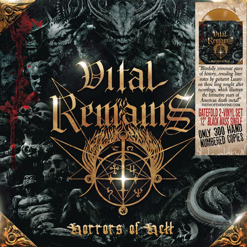 Vital Remains - Horrors of Hell [2LP Damnation Gold] { vinyl }