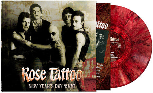 Rose Tattoo - New Year's Day 1980 [Red Splatter] { vinyl }