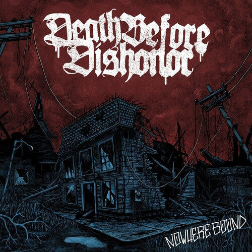Death Before Dishonor - Nowhere Bound [Clear & Burgundy Splatter] { vinyl }