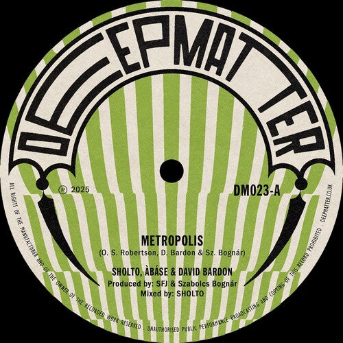 Abase Sholto - Metropolis / The Right Orchid { vinyl }