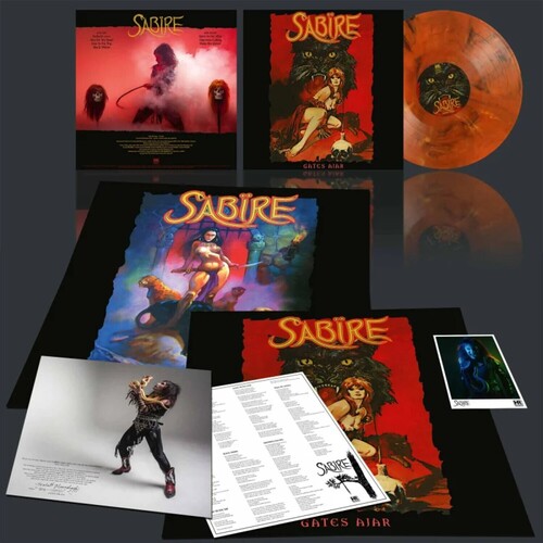 Sabire - Gates Ajar [Red & Black Marble] { vinyl }