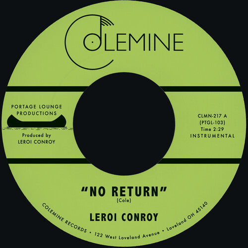Leroi Conroy - No Return B/W Path of Man [7-inch] { vinyl }