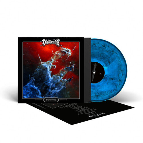 Nightbearer - Defiance [Blue & Black Marble] { vinyl }