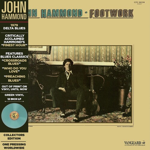 John Hammond - Footwork [Green & Red] { vinyl }
