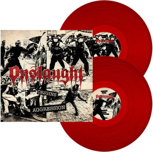 Onslaught - ORIGINS OF AGGRESSION [2LP Red] { vinyl }