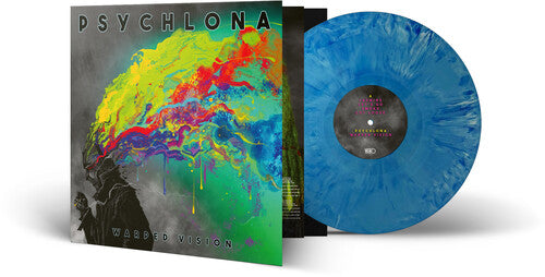 Psychlona - Warped Vision [Blue & White Marble] { vinyl }