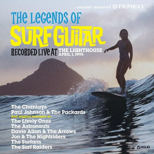 Various Artists - The Legends of Surf Guitar [2LP Transparent Aqua] { vinyl }