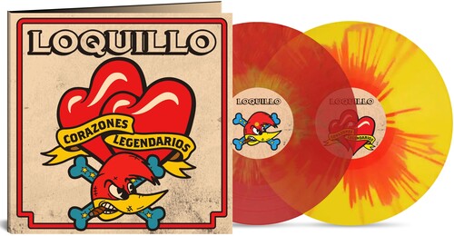 Loquillo - Corazones Legendarios [2LP Red & Yellow & Red Splatter] { vinyl }