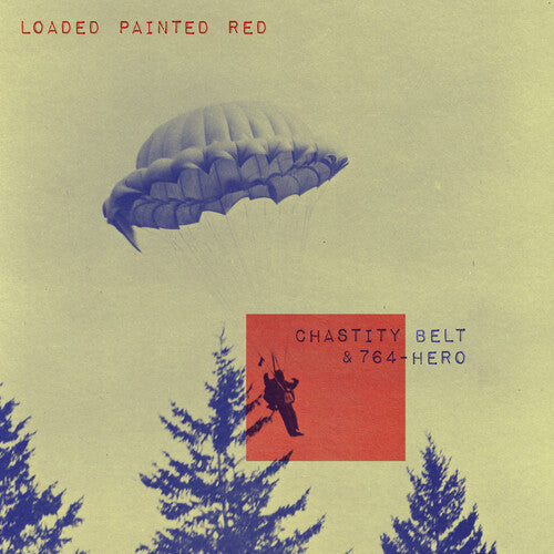 Chastity Belt - Loaded Painted Red - Purple