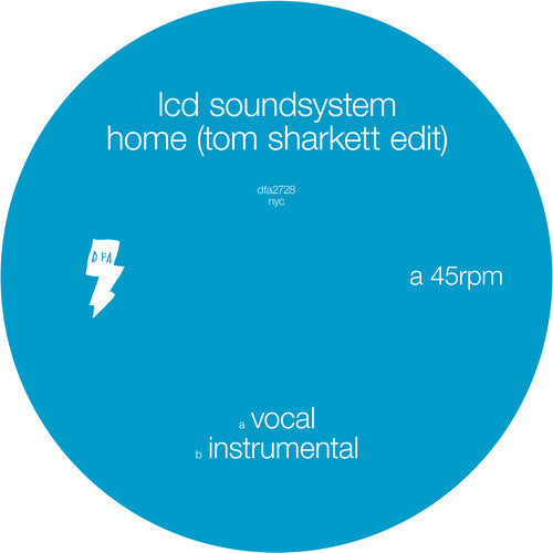 LCD Soundsystem - Home (Tom Sharkett Edit) { vinyl }
