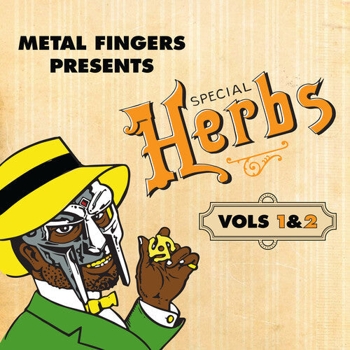 MF Doom - Metal Fingers Presents: Special Herbs Vol. 1 & 2 [2LP Mustard Yellow] { vinyl }
