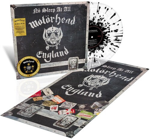Motorhead - No Sleep At All [Clear Black & White Splatter] { vinyl }