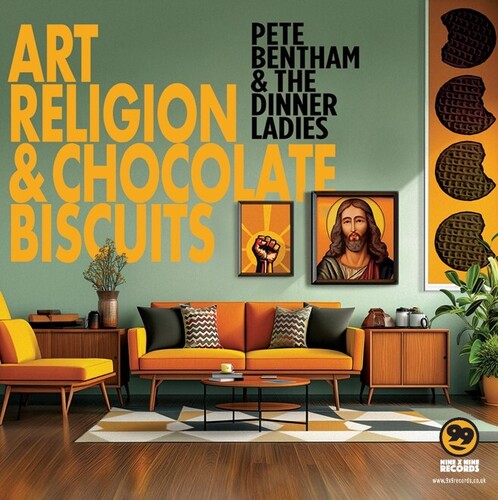 Pete Bentham - Art Religion & Chocolate Biscuits - Green