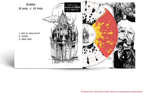 Lil Peep - Castles I & II [White/Black/Red & Yellow Splatter] { vinyl }