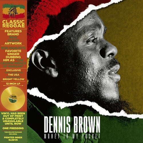 Dennis Brown - Money in My Pocket [Yellow] { vinyl }