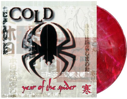 Cold - Year of the Spider [Red & White Spider Web Swirl] { vinyl }