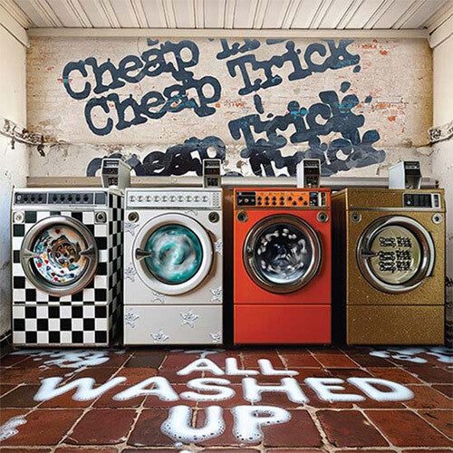 Cheap Trick - All Washed Up [Graphite Marble] { vinyl }