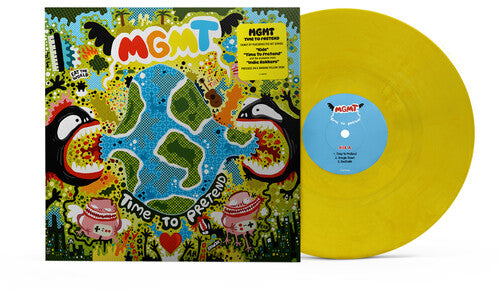 MGMT - Time To Pretend (20th Anniversary) [Banana Yellow] { vinyl }