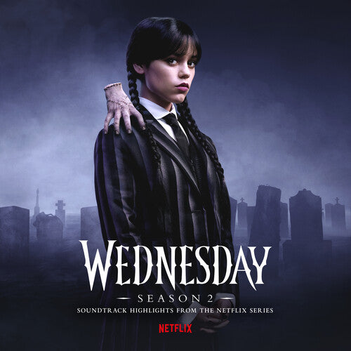 Wednesday Addams - Wednesday: Season 2 (Soundtrack Highlights from the Netflix Series) [Purple & Black Blended Transparent] { vinyl }