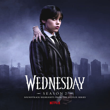 Wednesday Addams - Wednesday: Season 2 (Soundtrack Highlights from the Netflix Series) [Purple & Black Blended Transparent] { vinyl }