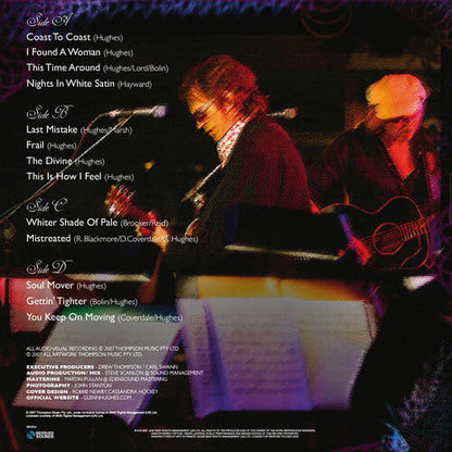 Glenn Hughes - Live in Australia [2LP Green Splatter] { vinyl }