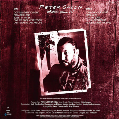 Peter Green - Whatcha Gonna Do [Green Splatter] { vinyl }